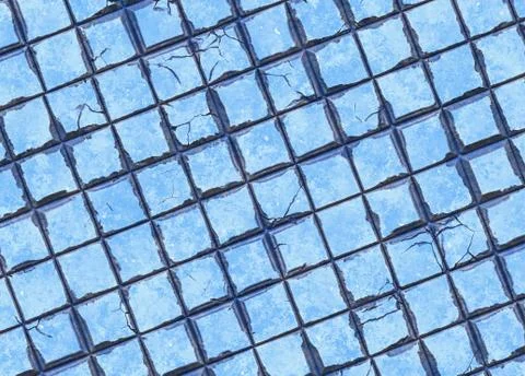 Old tiles background Stock-Illustration