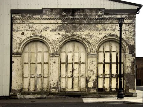 Old time building Stock Photos