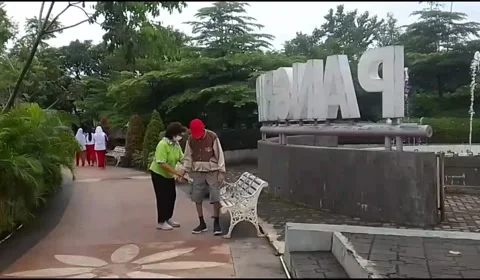 Old Time Couple Stock Footage 219480046