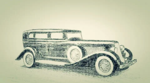 Old Time Travel Stock Footage 22574614