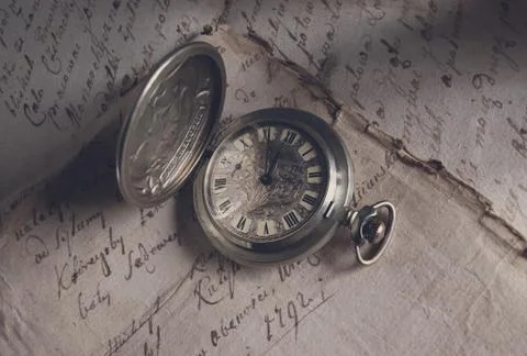Old-time watch Foto stock