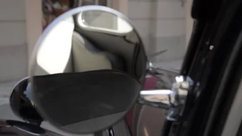 Old timer citroen 2cv interior 스톡 동영상 84298200