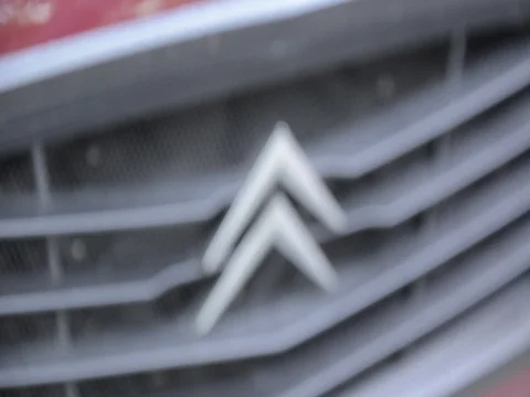 Old timer citroen old logo front Stock Footage 84297865