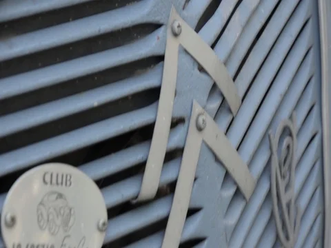 Old timer citroen old logo front Stock Footage 84298315