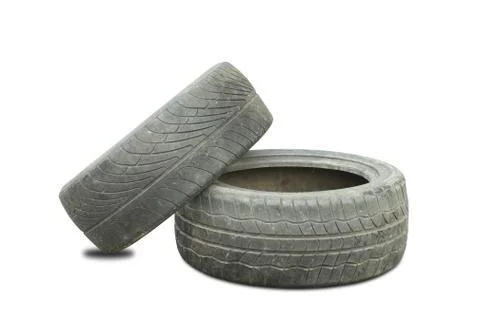 Old tire Stock Photos