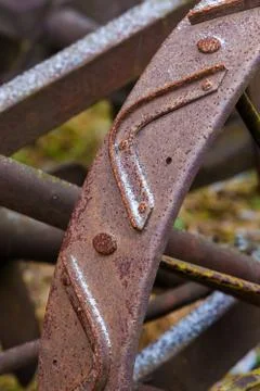 Old tire Foto stock