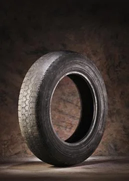Old Tire Stockfoto's