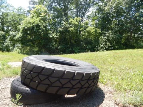 Old Tire Stock Photos