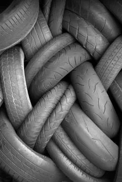 Old tires Stock Photos