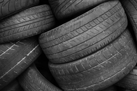 Old tires Stock Photos