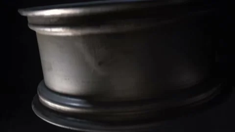 Old titanium rims auto 스톡 동영상 155014119