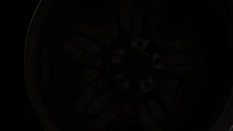 Old titanium rims auto 스톡 동영상 155014163