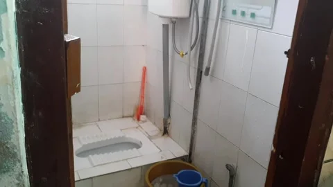 Old toilet Stock-Footage 282239946