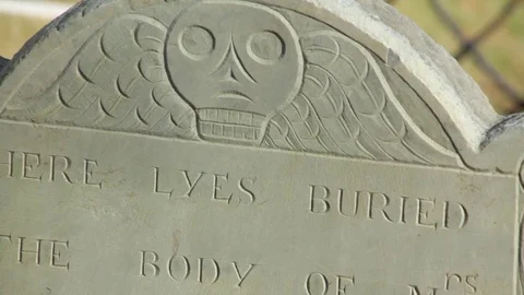 Old Tombstone Stock Footage 73745941