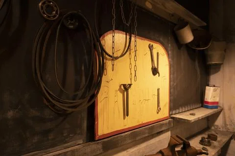 Old tools carpentry Stock Photos