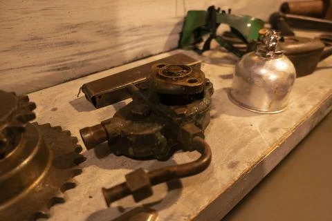 Old tools carpentry Stock Photos