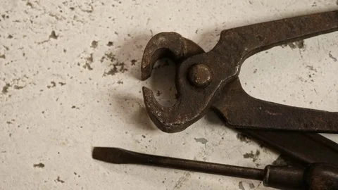 Old tools Stock Footage 84712132