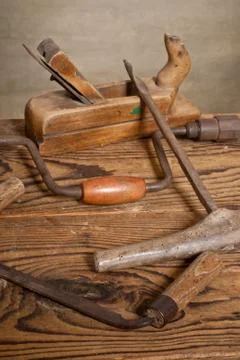 Old tools Stock Photos
