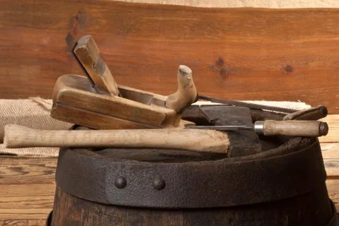 Old tools Stock Photos