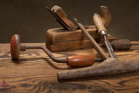 Old tools Stock Photos