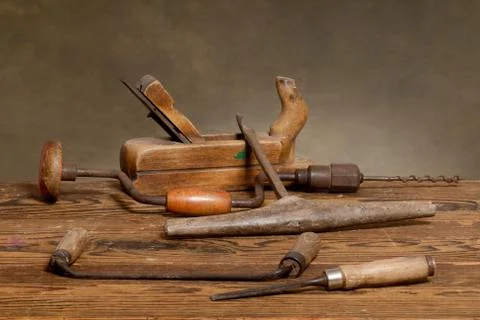Old tools Stock Photos