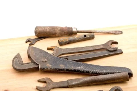 Old tools Stock Photos