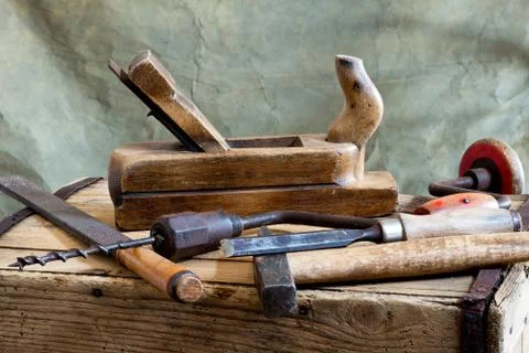 Old tools Stock Photos