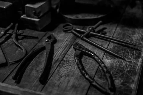 Old Tools Foto stock