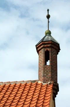 Old tower of a house Stock Photos