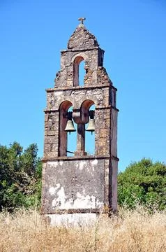 Old tower in landscape Stock Photos