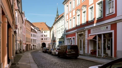The old town of Bautzen Video stock 119446748