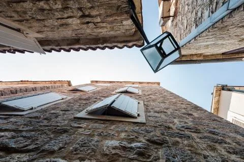 Old town in budva Stock Photos