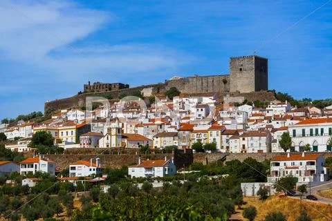Old town Castelo De Vide - Portugal Stock Photos