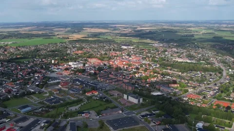  the old town of the city Aars Stock Footage 284548300