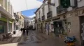 Old town city center lifestyle impression in Faro at Algarve, Portugal 4k or 4k+ Resolution