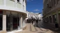 Old town city center lifestyle impression in Faro at Algarve, Portugal 4k or 4k+ Resolution