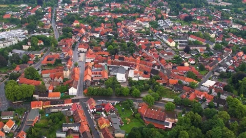  the old town of the city Königslutter  Stock Footage 281490622