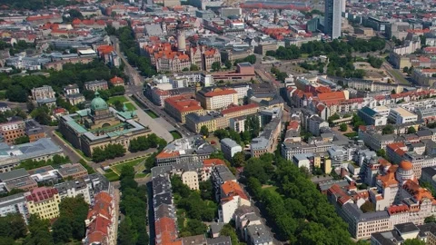 The old town of the city Leipzig Stock Footage 281493331
