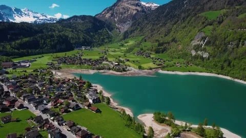 The old town of the city Lungern 動画素材 308418375