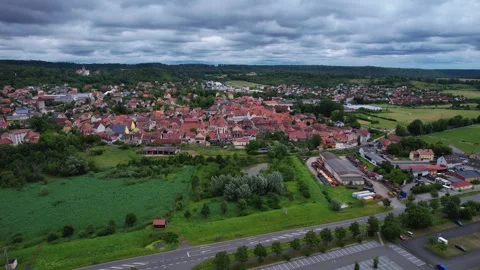 The old town of the city Scheinfeld  Stock Footage 278683887