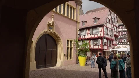 Old town Colmar Stock Footage 291859202
