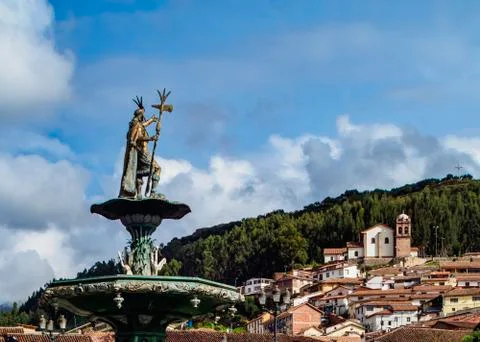 Old Town in Cusco, Peru Stock Photos