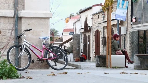 Old town in Cyprus. Limassol Stock Footage 98948950
