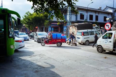 Old Town Dali Foto stock