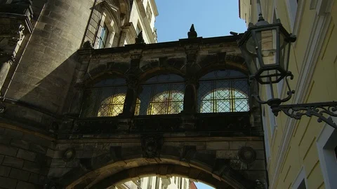 Old town of Dresden Stock Footage 81204721