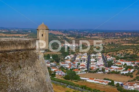 Old town Elvas - Portugal Stock Photos