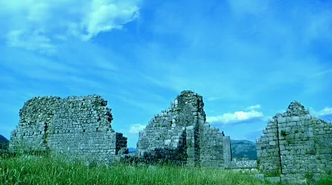 Old town Stock Footage
