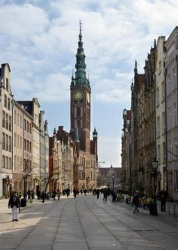 Old town in Gdansk Stock Photos