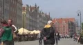 Old Town in Gdansk, Poland HD Footage