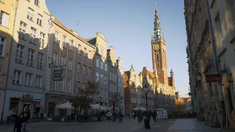 Old town in Gda?sk Vidéo 96656276